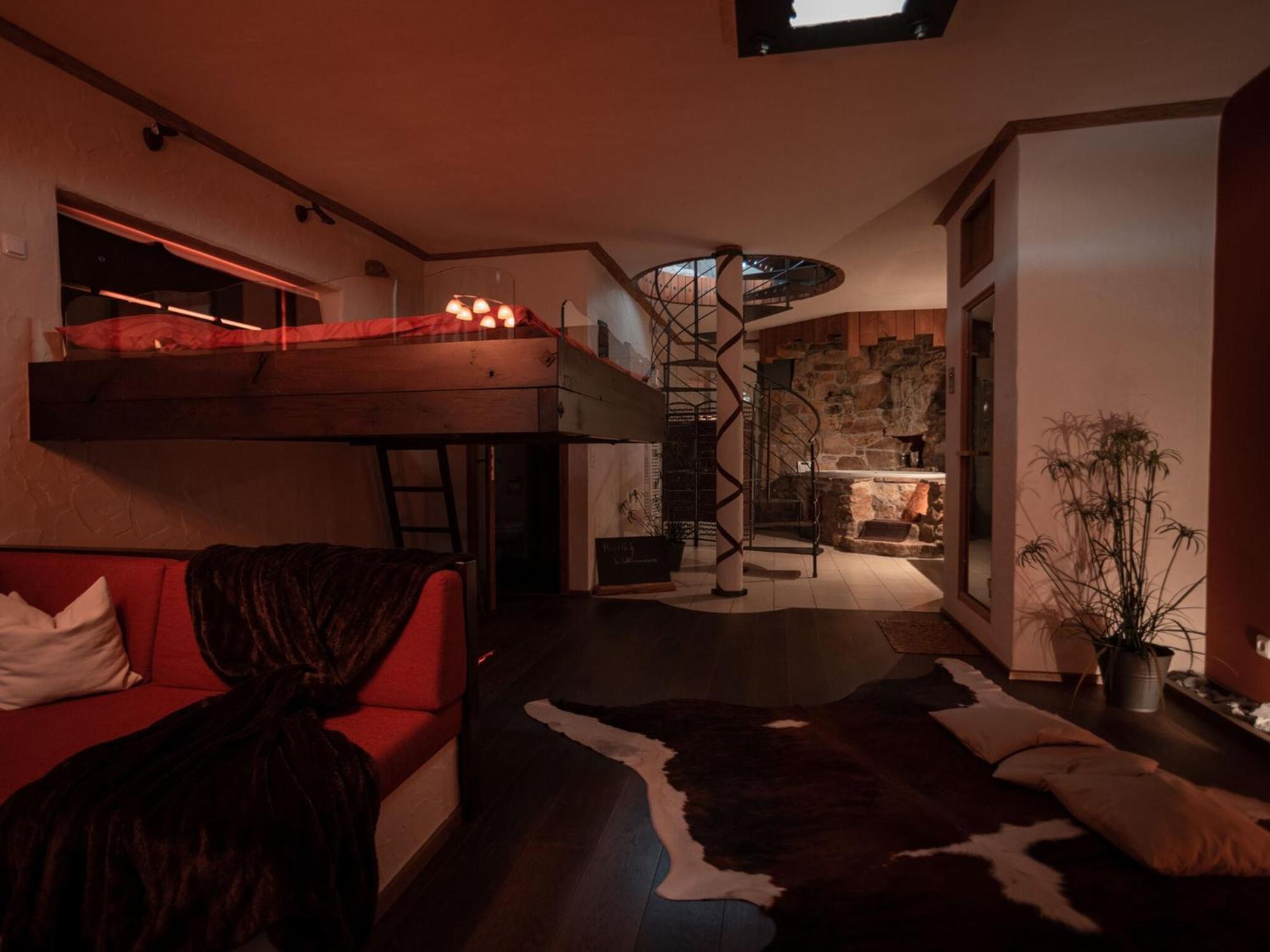 Holiday Home With Whirlpool And Sauna In 비에탁 외부 사진
